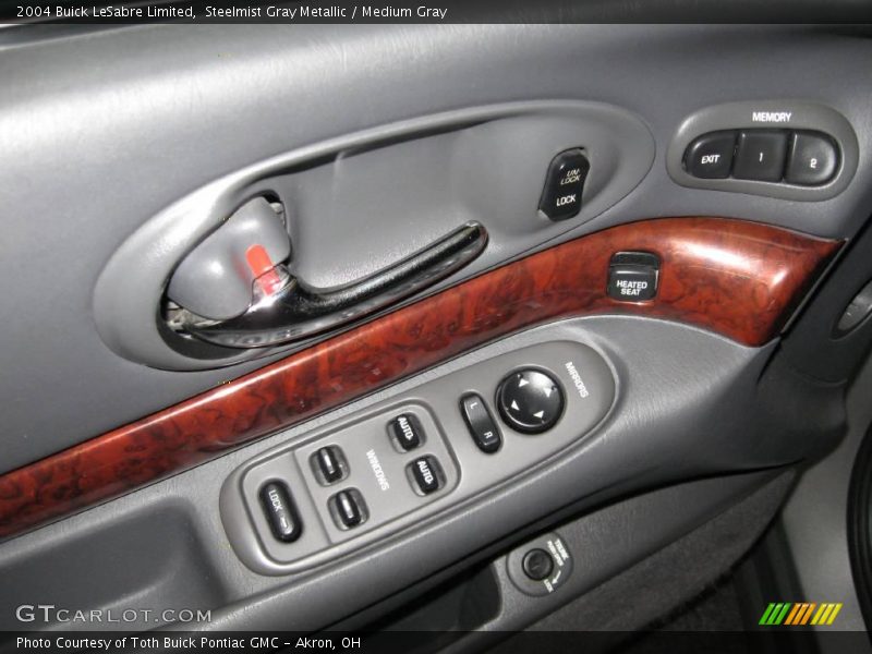 Steelmist Gray Metallic / Medium Gray 2004 Buick LeSabre Limited