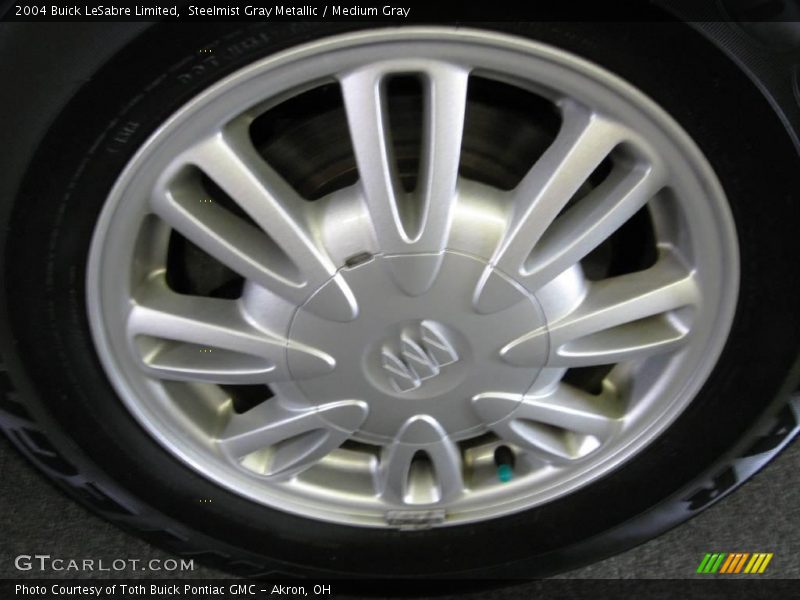 Steelmist Gray Metallic / Medium Gray 2004 Buick LeSabre Limited