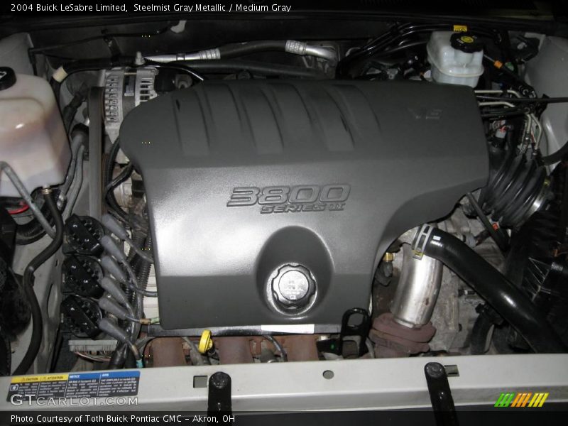 Steelmist Gray Metallic / Medium Gray 2004 Buick LeSabre Limited