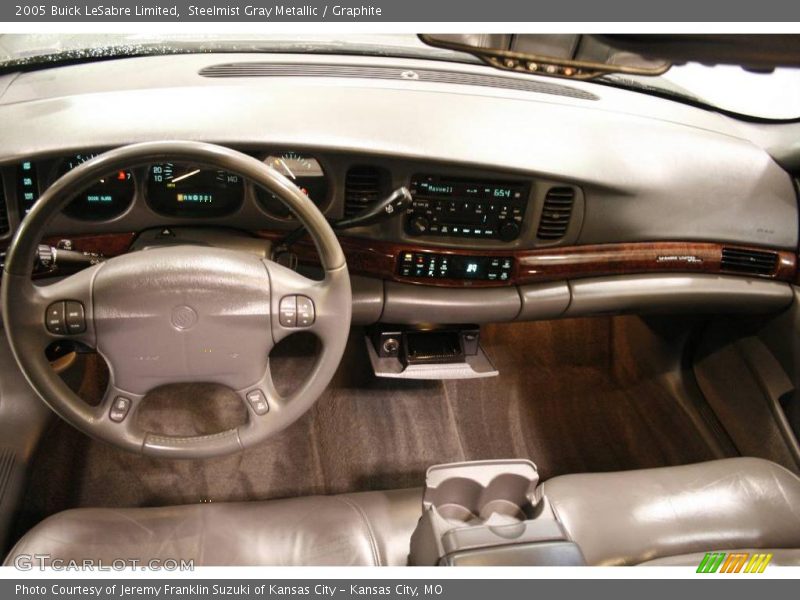 Steelmist Gray Metallic / Graphite 2005 Buick LeSabre Limited