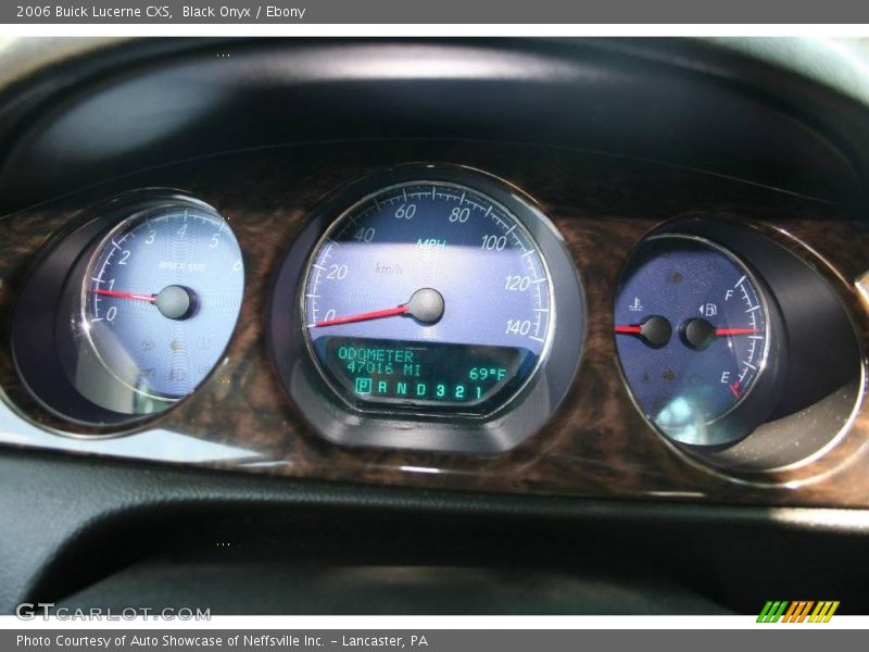 Black Onyx / Ebony 2006 Buick Lucerne CXS