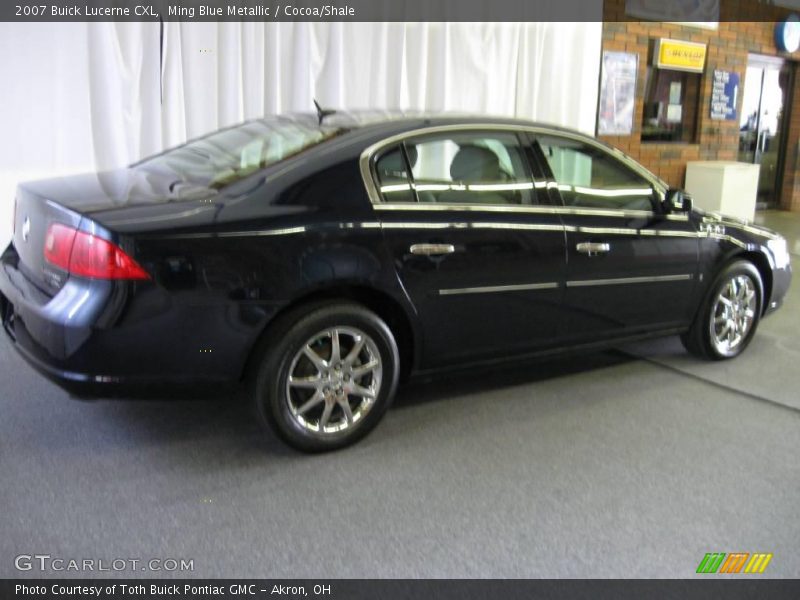 Ming Blue Metallic / Cocoa/Shale 2007 Buick Lucerne CXL
