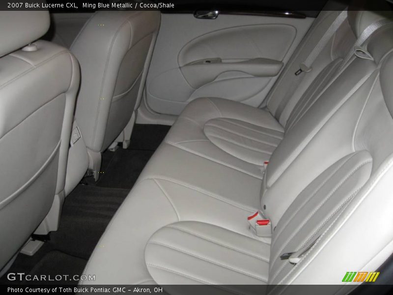 Ming Blue Metallic / Cocoa/Shale 2007 Buick Lucerne CXL