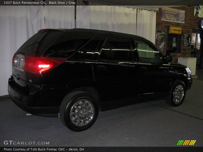Black Onyx / Gray 2007 Buick Rendezvous CXL