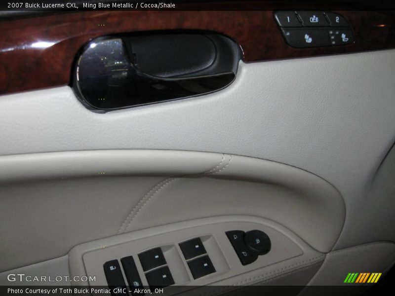 Ming Blue Metallic / Cocoa/Shale 2007 Buick Lucerne CXL