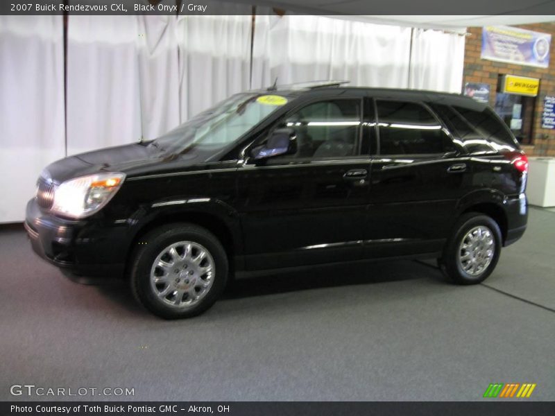 Black Onyx / Gray 2007 Buick Rendezvous CXL