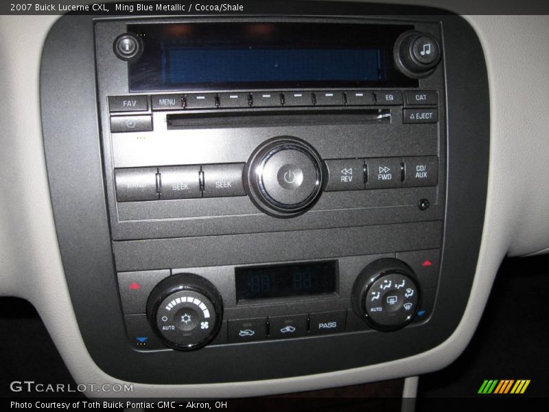 Ming Blue Metallic / Cocoa/Shale 2007 Buick Lucerne CXL