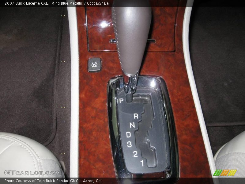 Ming Blue Metallic / Cocoa/Shale 2007 Buick Lucerne CXL