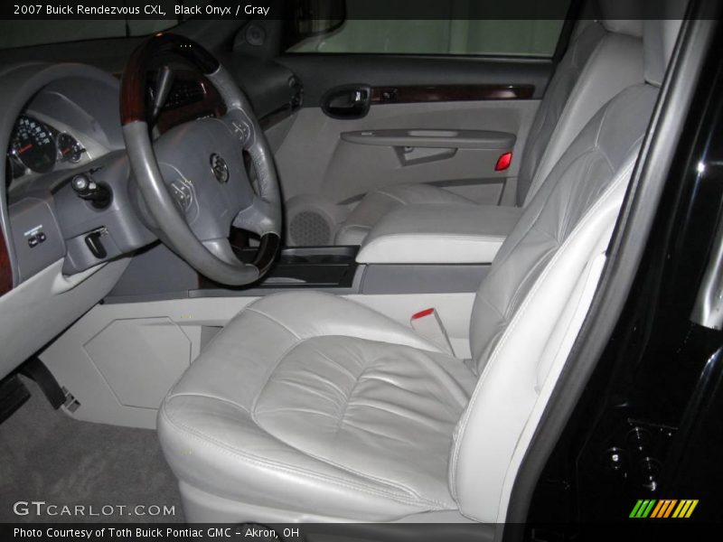 Black Onyx / Gray 2007 Buick Rendezvous CXL