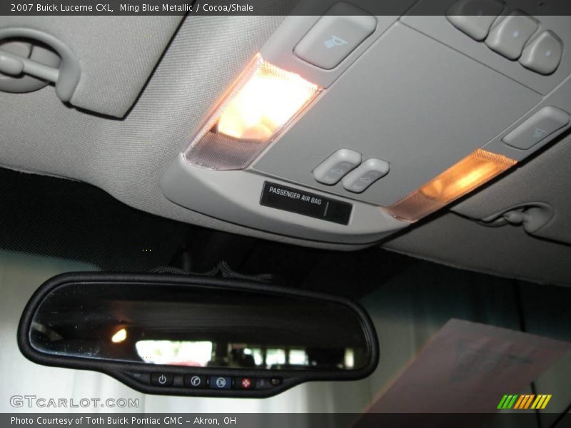 Ming Blue Metallic / Cocoa/Shale 2007 Buick Lucerne CXL