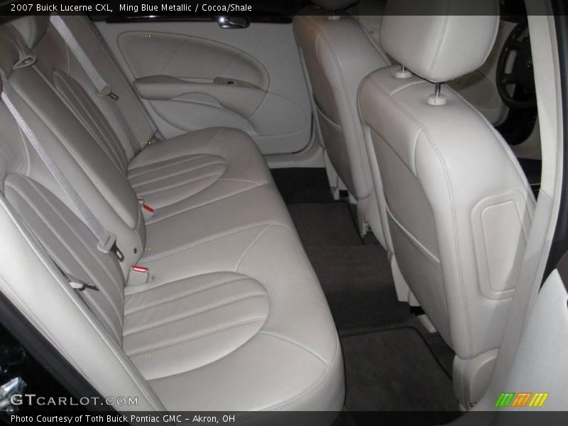 Ming Blue Metallic / Cocoa/Shale 2007 Buick Lucerne CXL