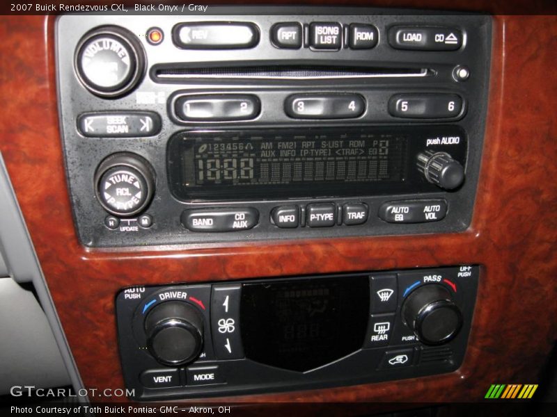 Black Onyx / Gray 2007 Buick Rendezvous CXL