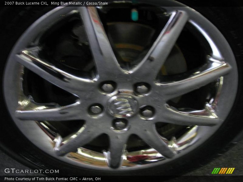 Ming Blue Metallic / Cocoa/Shale 2007 Buick Lucerne CXL