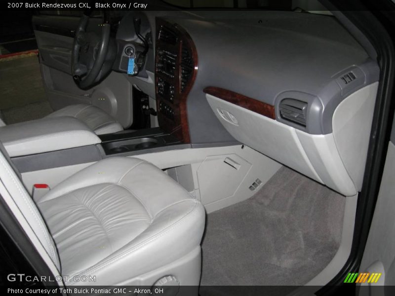 Black Onyx / Gray 2007 Buick Rendezvous CXL
