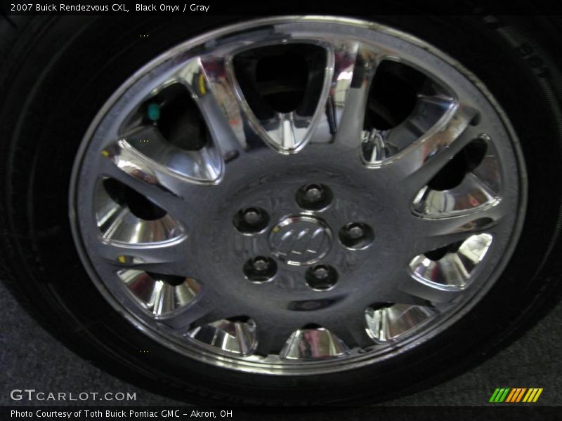 Black Onyx / Gray 2007 Buick Rendezvous CXL