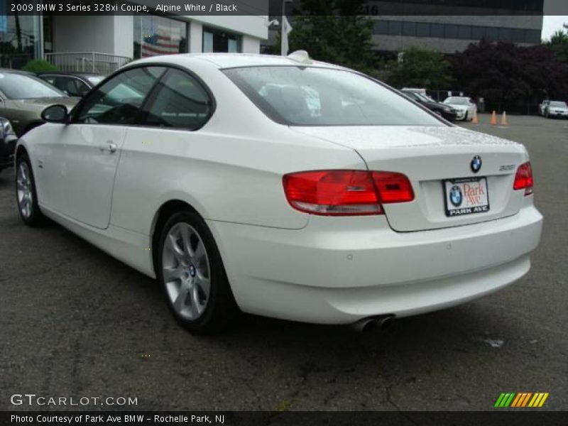 Alpine White / Black 2009 BMW 3 Series 328xi Coupe
