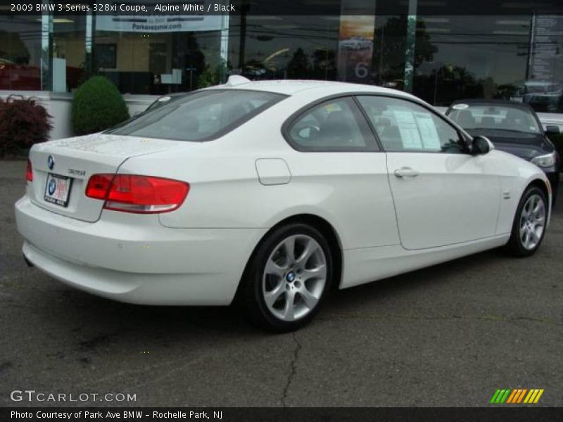 Alpine White / Black 2009 BMW 3 Series 328xi Coupe