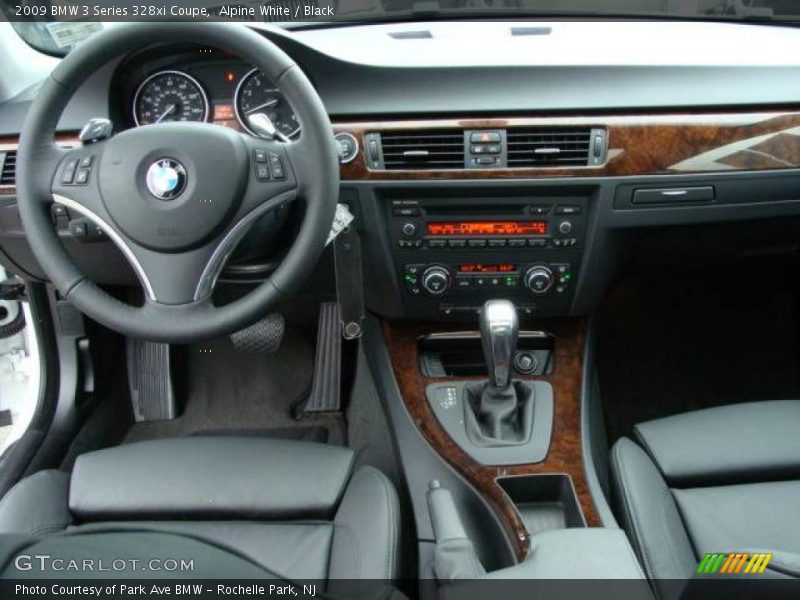 Alpine White / Black 2009 BMW 3 Series 328xi Coupe