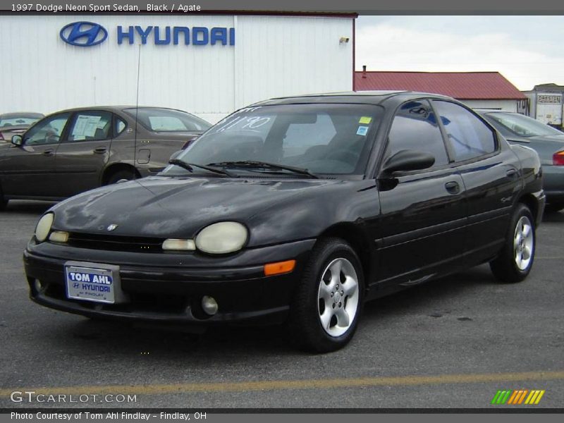 Black / Agate 1997 Dodge Neon Sport Sedan