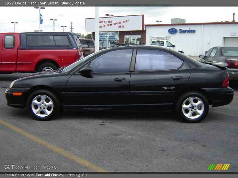 Black / Agate 1997 Dodge Neon Sport Sedan