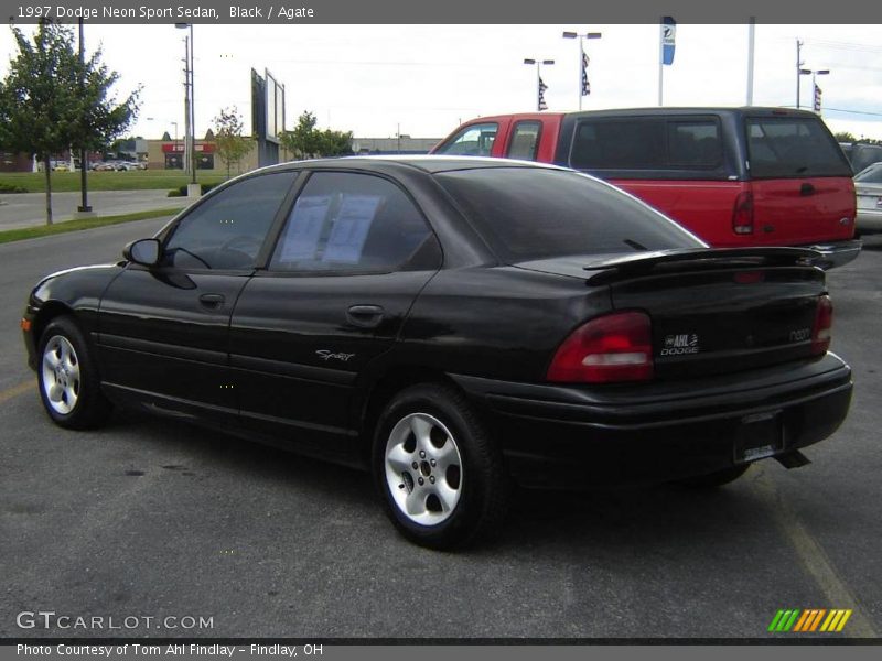 Black / Agate 1997 Dodge Neon Sport Sedan