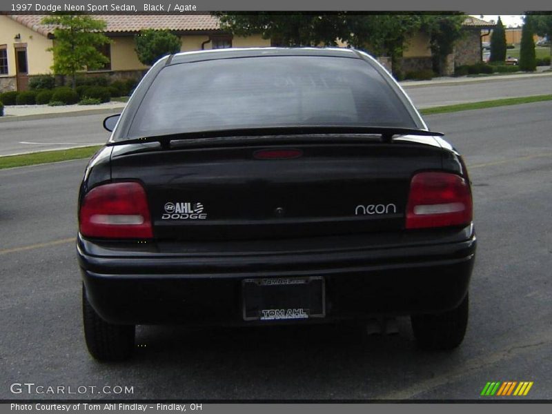 Black / Agate 1997 Dodge Neon Sport Sedan