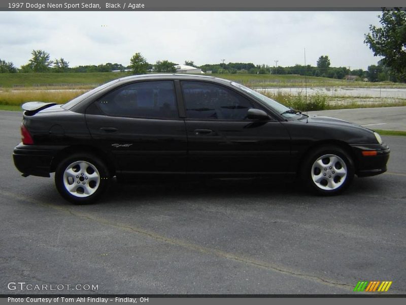 Black / Agate 1997 Dodge Neon Sport Sedan