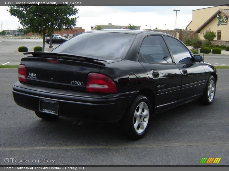 Black / Agate 1997 Dodge Neon Sport Sedan