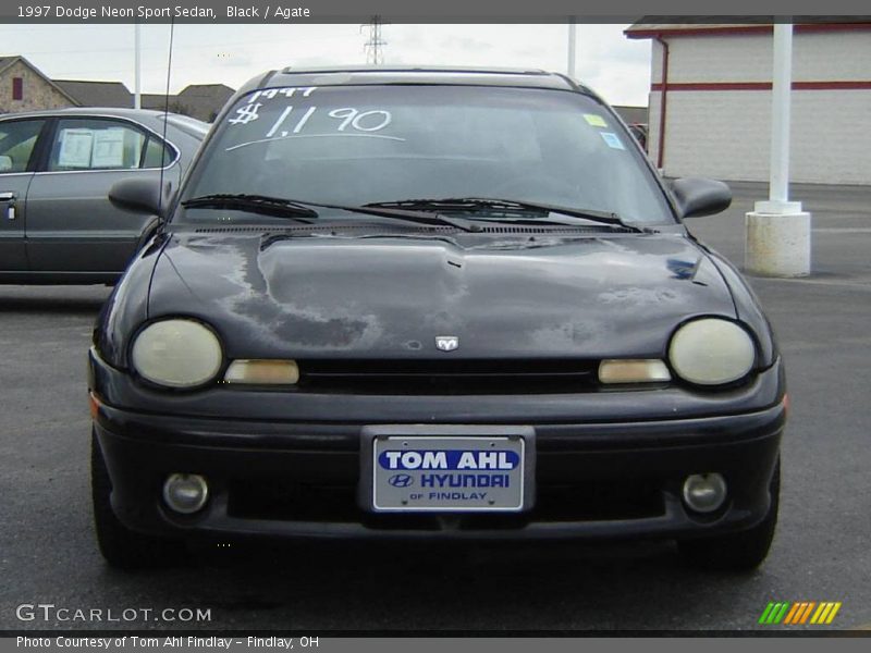 Black / Agate 1997 Dodge Neon Sport Sedan