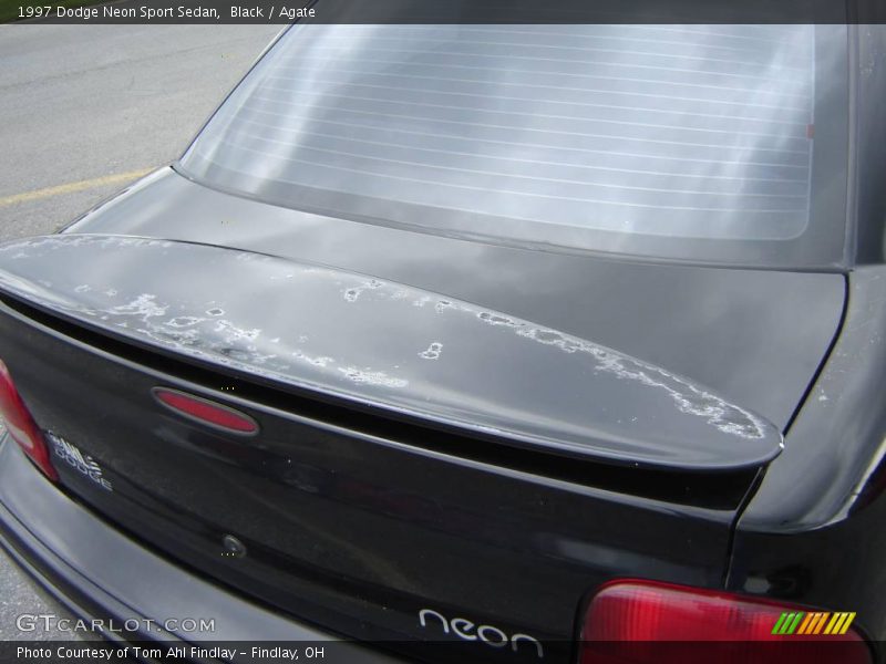 Black / Agate 1997 Dodge Neon Sport Sedan