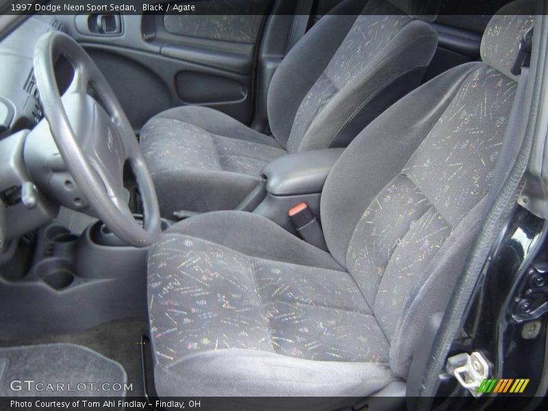Black / Agate 1997 Dodge Neon Sport Sedan