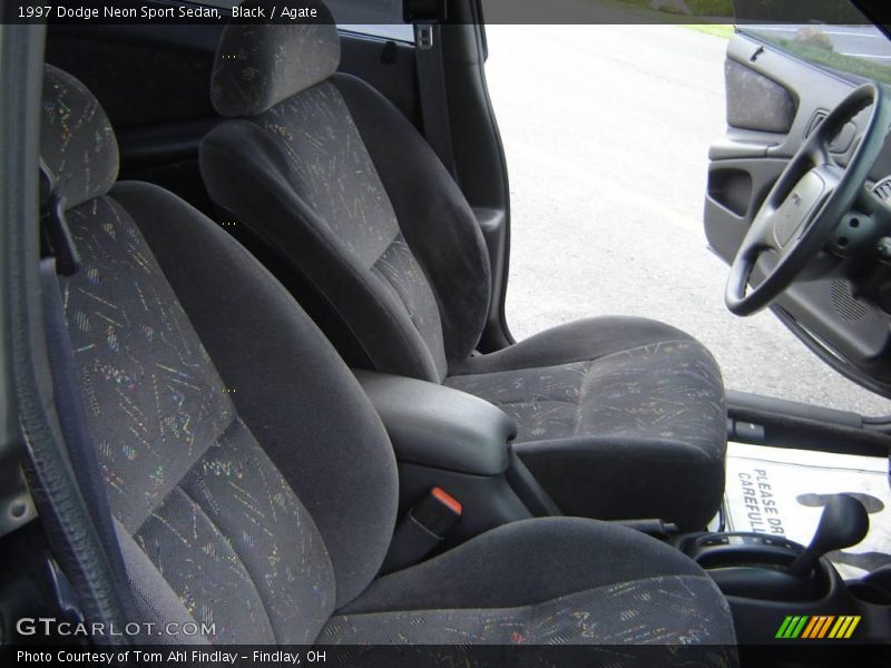 Black / Agate 1997 Dodge Neon Sport Sedan