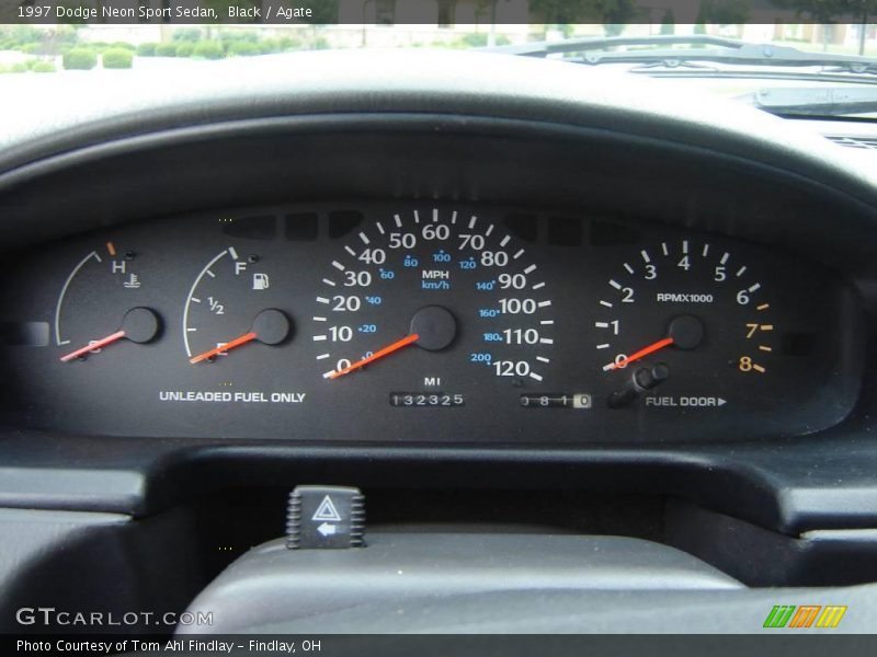 Black / Agate 1997 Dodge Neon Sport Sedan