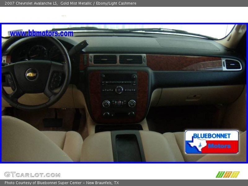 Gold Mist Metallic / Ebony/Light Cashmere 2007 Chevrolet Avalanche LS