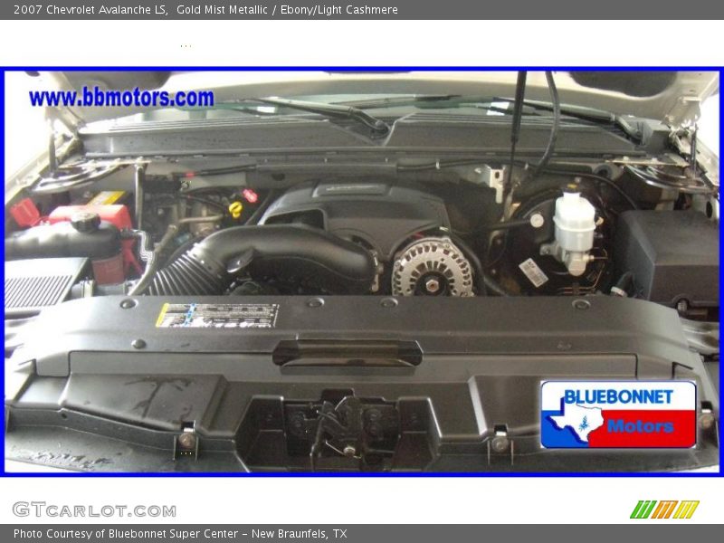 Gold Mist Metallic / Ebony/Light Cashmere 2007 Chevrolet Avalanche LS