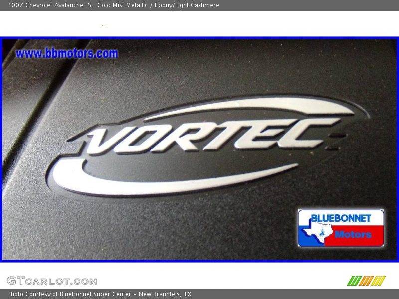 Gold Mist Metallic / Ebony/Light Cashmere 2007 Chevrolet Avalanche LS