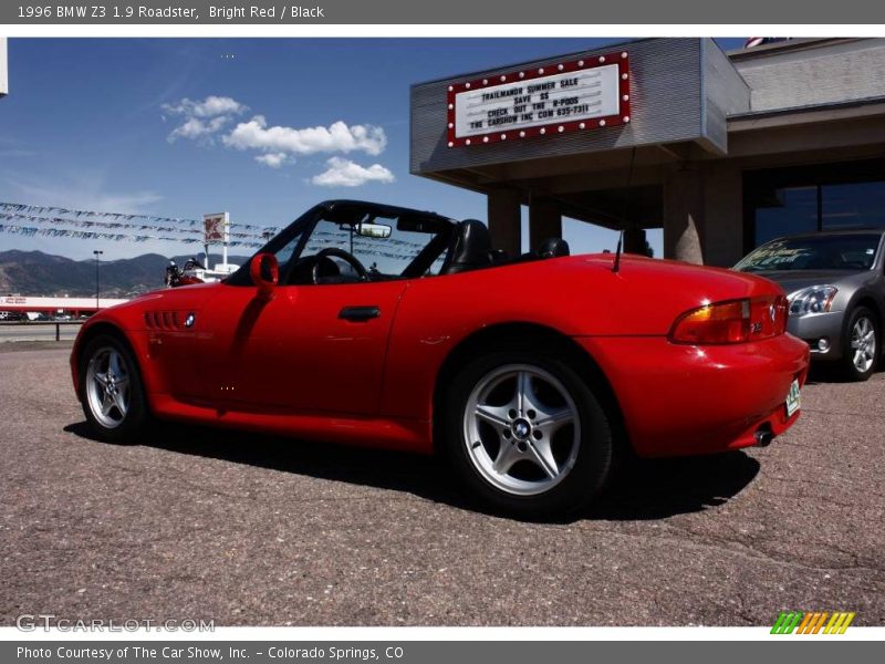 Bright Red / Black 1996 BMW Z3 1.9 Roadster