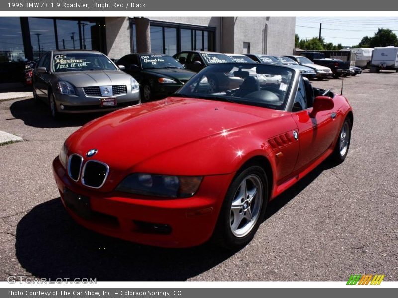 Bright Red / Black 1996 BMW Z3 1.9 Roadster