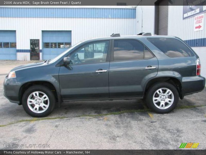 Sage Brush Green Pearl / Quartz 2006 Acura MDX