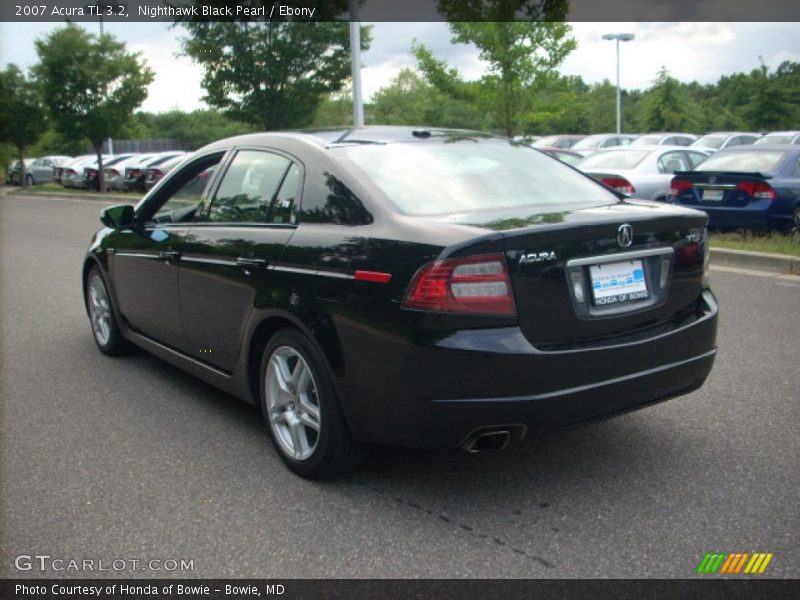 Nighthawk Black Pearl / Ebony 2007 Acura TL 3.2