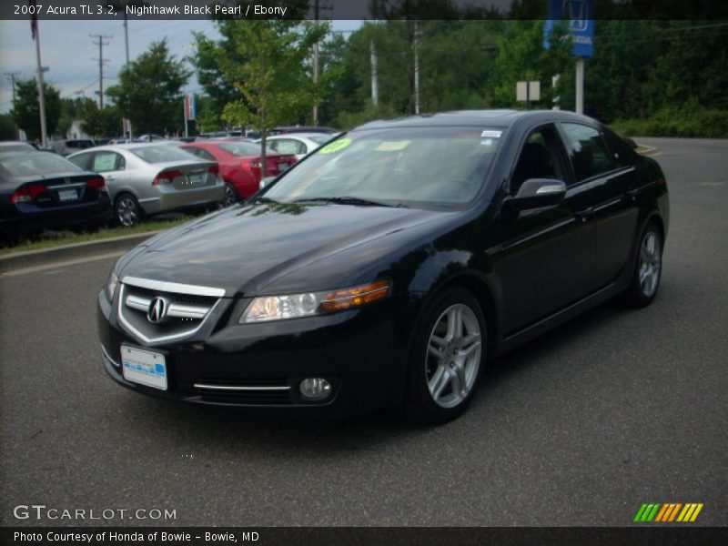 Nighthawk Black Pearl / Ebony 2007 Acura TL 3.2