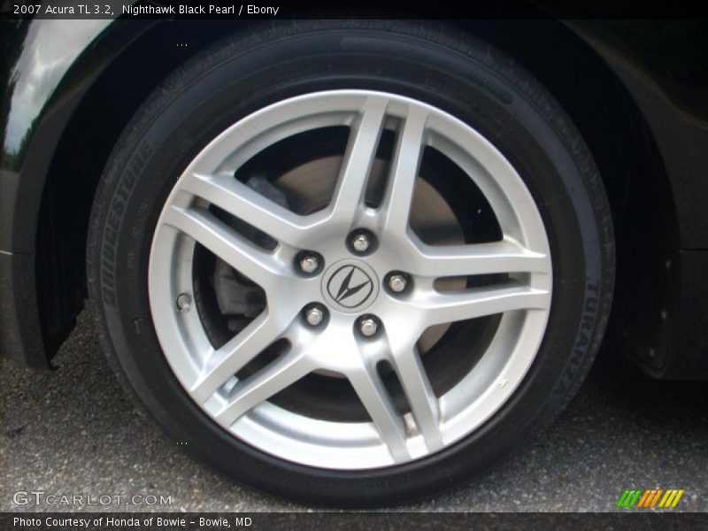 Nighthawk Black Pearl / Ebony 2007 Acura TL 3.2