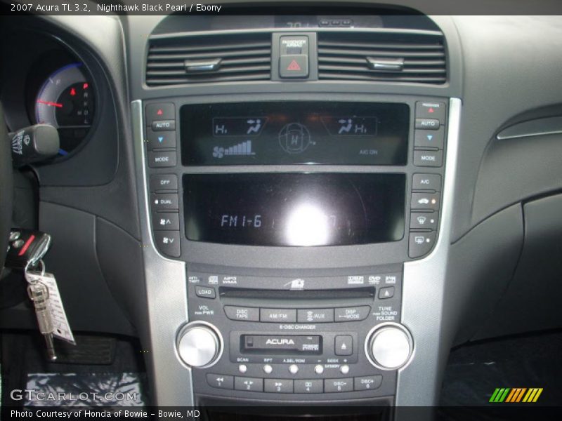 Nighthawk Black Pearl / Ebony 2007 Acura TL 3.2