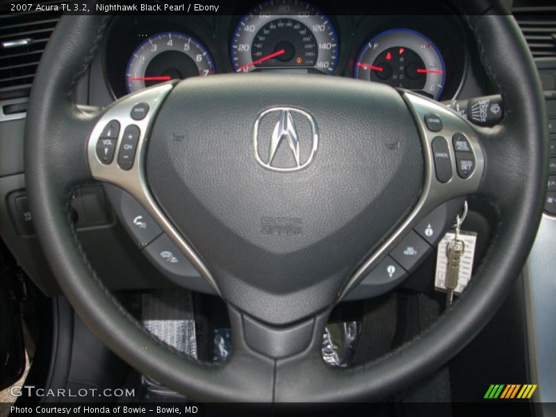 Nighthawk Black Pearl / Ebony 2007 Acura TL 3.2
