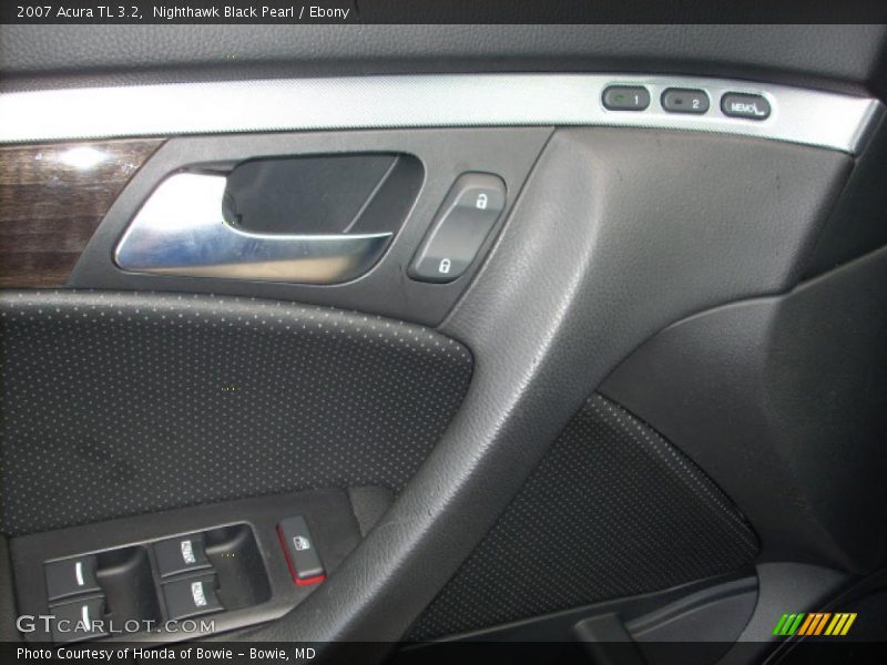 Nighthawk Black Pearl / Ebony 2007 Acura TL 3.2