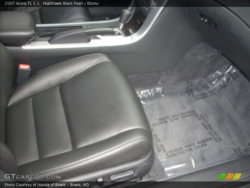 Nighthawk Black Pearl / Ebony 2007 Acura TL 3.2