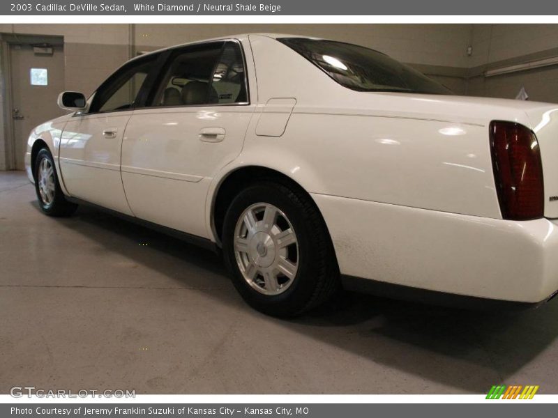 White Diamond / Neutral Shale Beige 2003 Cadillac DeVille Sedan