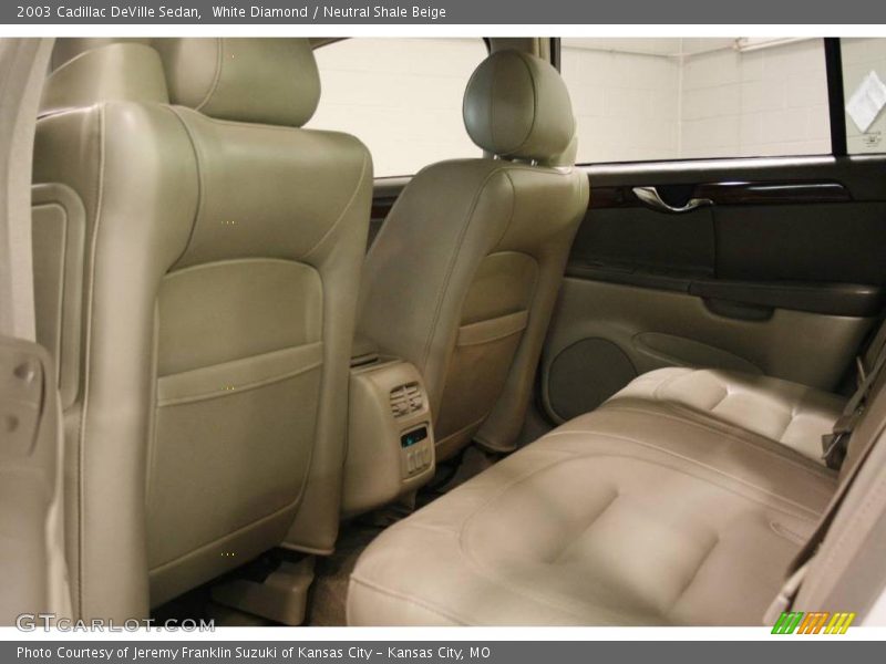 White Diamond / Neutral Shale Beige 2003 Cadillac DeVille Sedan