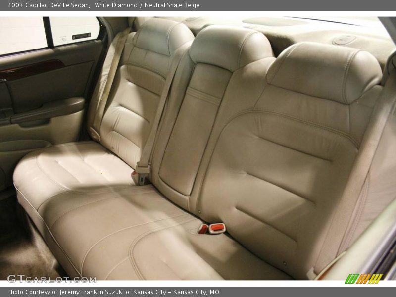 White Diamond / Neutral Shale Beige 2003 Cadillac DeVille Sedan