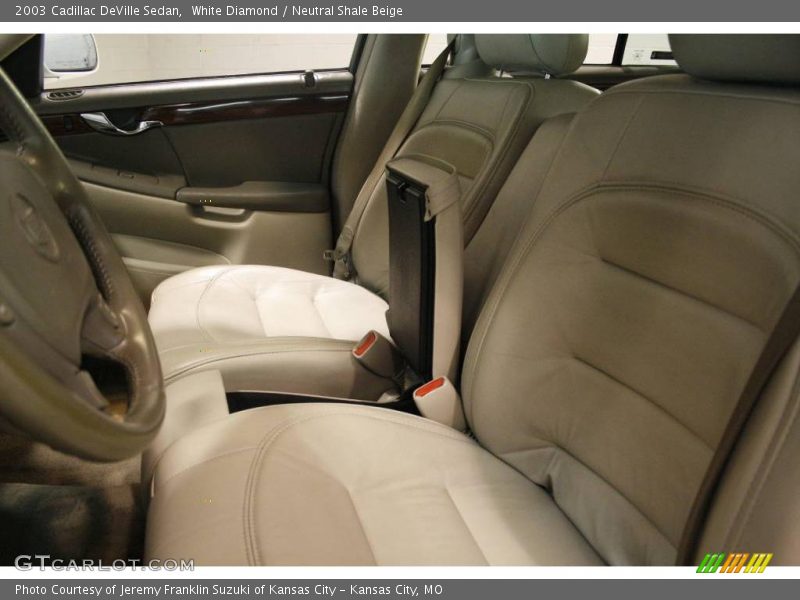 White Diamond / Neutral Shale Beige 2003 Cadillac DeVille Sedan